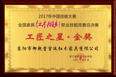 工匠之星·金奖